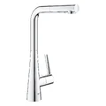 Vòi Chậu Rửa Bát Nóng Lạnh Dây Rút Đức Grohe 32553002