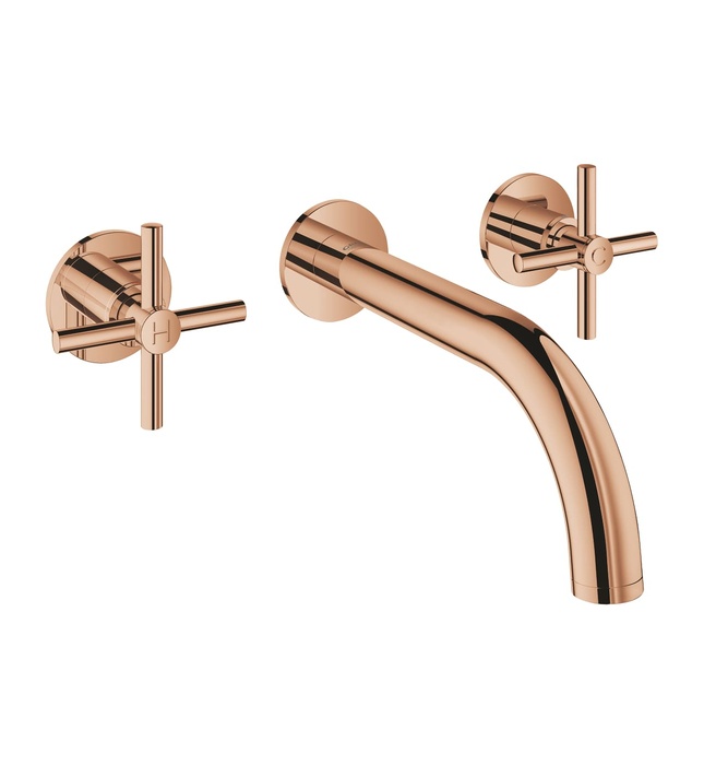 Vòi Chậu Lavabo Nóng Lạnh Gắn Tường Đức Grohe 20164DA3