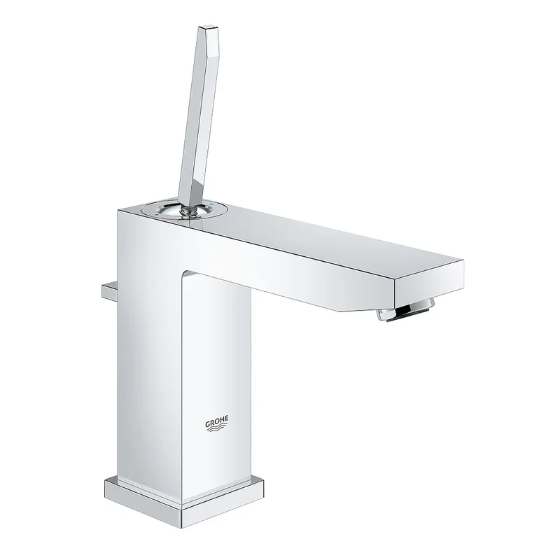 Vòi lavabo nóng lạnh vuông 1 chân thấp Grohe 23657000