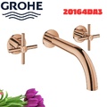 Vòi Chậu Lavabo Nóng Lạnh Gắn Tường Đức Grohe 20164DA3
