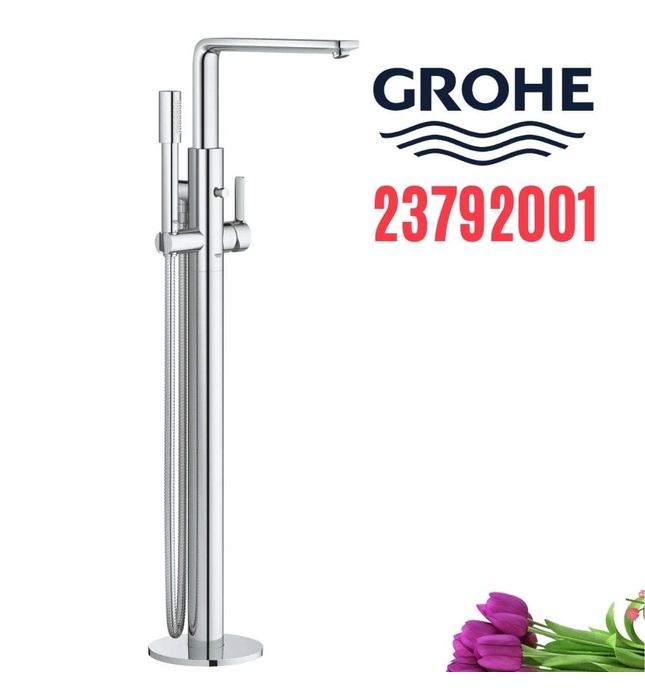 Vòi sen tắm bồn đặt sàn 1 chân cao GROHE 23792001