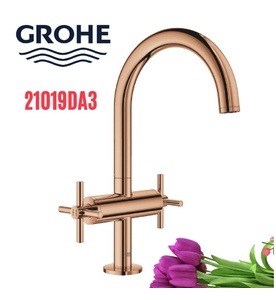 Vòi Chậu Lavabo Nóng Lạnh 1 Lỗ Đức Grohe 21019DA3