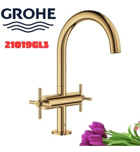 Vòi Chậu Lavabo Nóng Lạnh 1 Lỗ Đức Grohe 21019GL3