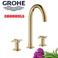 Vòi Chậu Lavabo Nóng Lạnh 3 Lỗ Đức Grohe 20008GL3