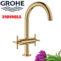 Vòi Chậu Lavabo Nóng Lạnh 1 Lỗ Đức Grohe 21019GL3