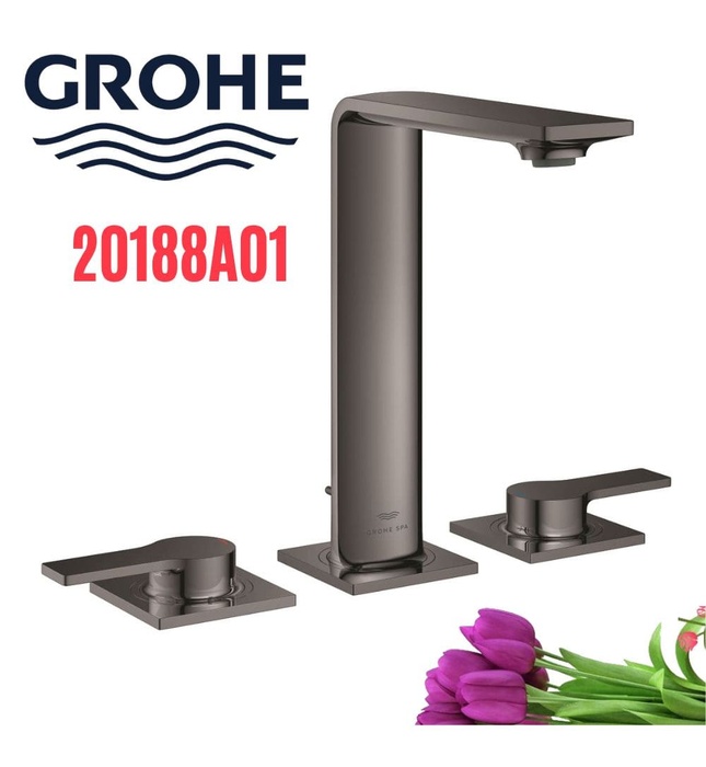 Vòi Chậu Lavabo Nóng Lạnh 3 Lỗ Đức Grohe 20188A01