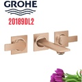 Vòi Chậu Lavabo Nóng Lạnh Gắn Tường Đức Grohe 20189DL2