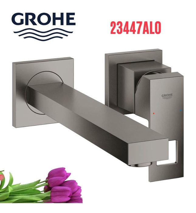 Vòi Chậu Lavabo Nóng Lạnh Gắn Tường Đức Grohe 23447AL0