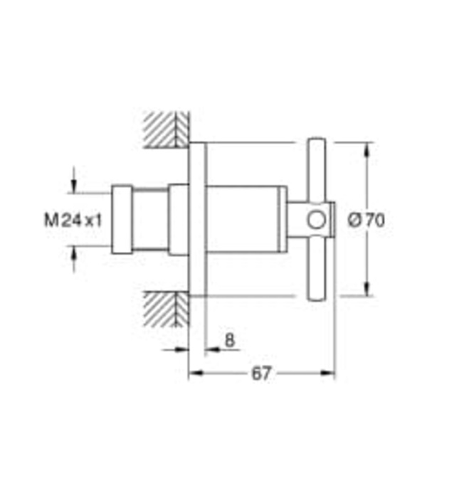 Van Điều Khiển Nhập Khẩu Đức Grohe 19069DA3