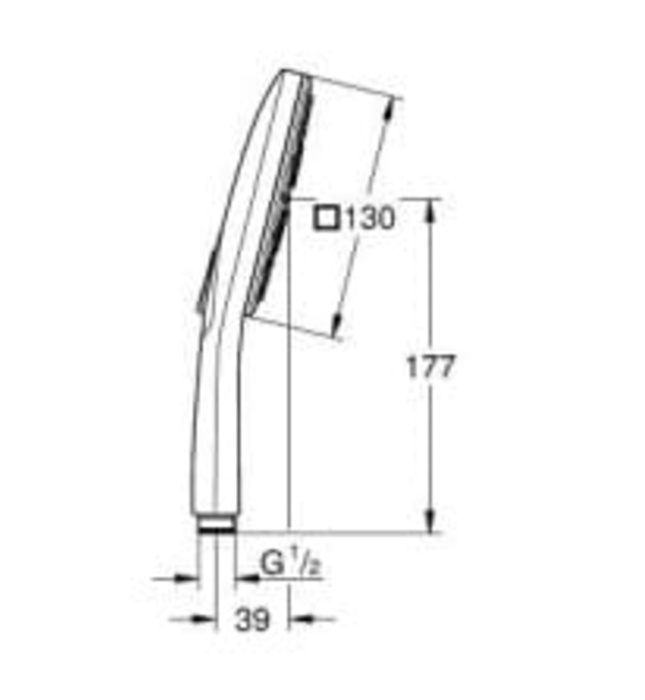 Tay Sen Tắm Nhập Khẩu Đức Grohe 26582A00