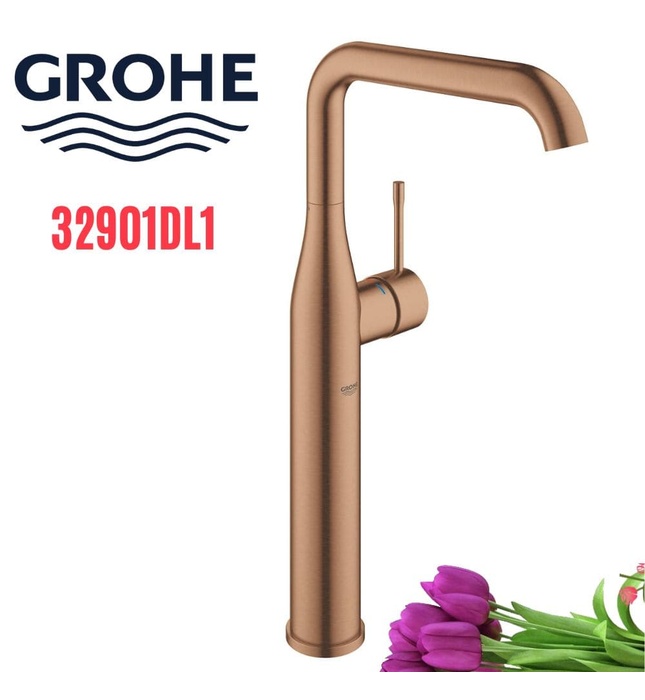 Vòi Chậu Lavabo Nóng Lạnh 1 Lỗ Đức Grohe 32901DL1