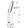 Tay Sen Tắm Nhập Khẩu Đức Grohe 26582A00