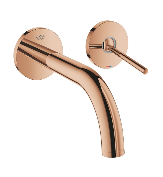 Vòi Chậu Lavabo Nóng Lạnh Gắn Tường Đức Grohe 19287DA3