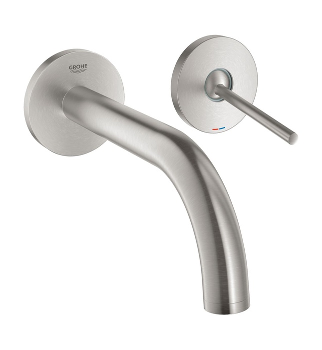 Vòi Chậu Lavabo Nóng Lạnh Gắn Tường Đức Grohe 19287DC3