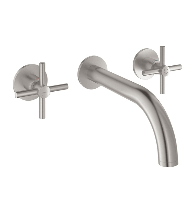 Vòi Chậu Lavabo Nóng Lạnh Gắn Tường Đức Grohe 20164DC3