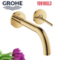 Vòi Chậu Lavabo Nóng Lạnh Gắn Tường Đức Grohe 19918GL3