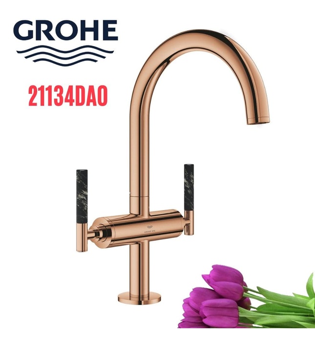 Vòi Chậu Lavabo Nóng Lạnh 1 Lỗ Đức Grohe 21134DA0