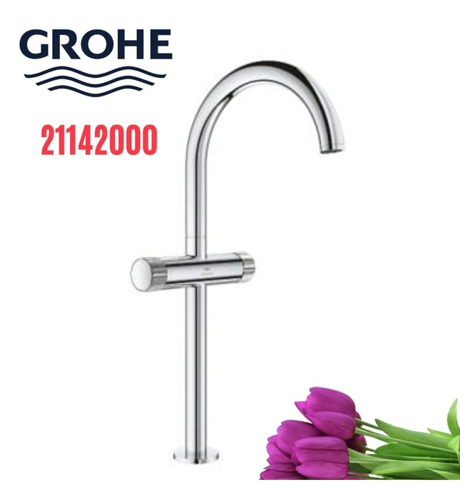 Vòi Chậu Lavabo Nóng Lạnh 1 Lỗ Đức Grohe 21142000