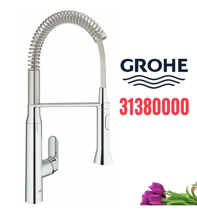Vòi rửa bát nóng lạnh gắn chậu Grohe 31380000