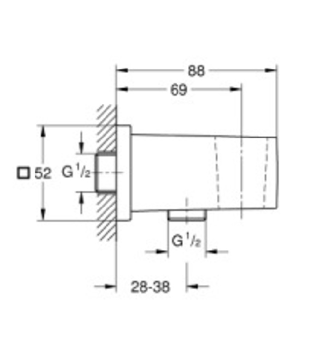 Gác Sen Nhập Khẩu Đức Grohe 26370GL0