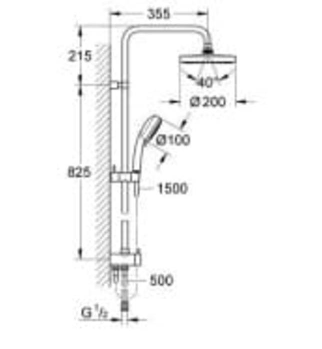 Sen Cây Đứng Nhập Khẩu Đức Grohe 27394000