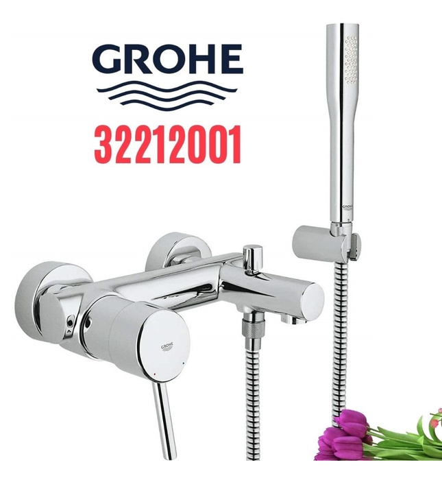 Sen tắm nóng lạnh gắn tường Grohe 32212001