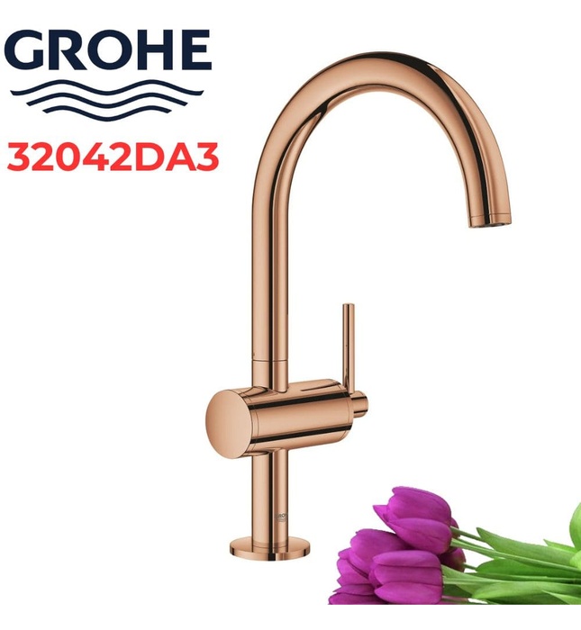 Vòi Chậu Lavabo Nóng Lạnh 1 Lỗ Đức Grohe 32042DA3
