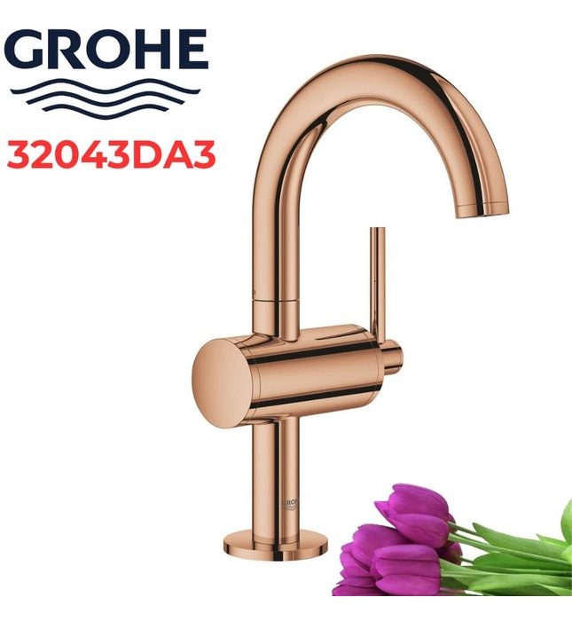 Vòi Chậu Lavabo Nóng Lạnh 1 Lỗ Đức Grohe 32043DA3