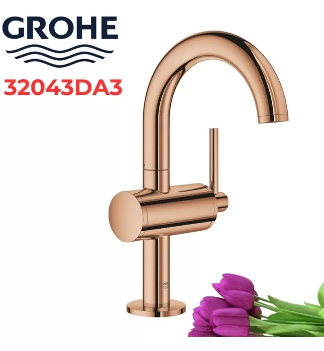 Vòi Chậu Lavabo Nóng Lạnh 1 Lỗ Đức Grohe 32043DA3