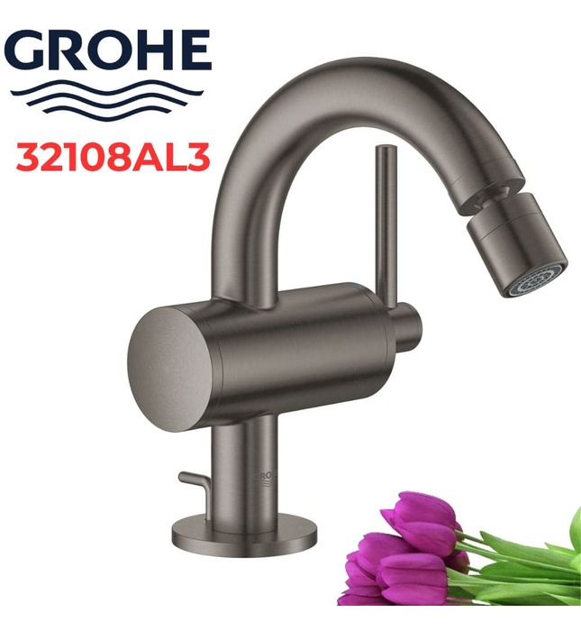 Vòi Chậu Lavabo Nóng Lạnh 1 Lỗ Đức Grohe 32108AL3