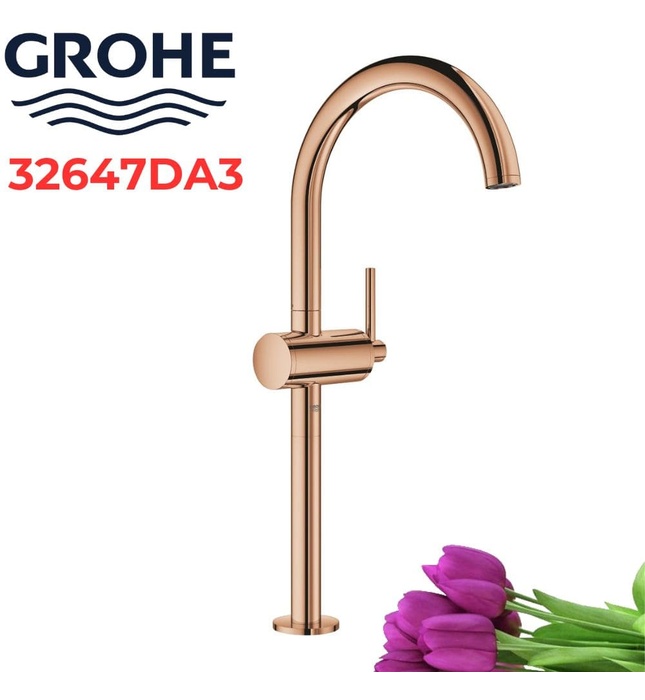 Vòi Chậu Lavabo Nóng Lạnh 1 Lỗ Đức Grohe 32647DA3