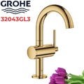 Vòi Chậu Lavabo Nóng Lạnh 1 Lỗ Đức Grohe 32043GL3