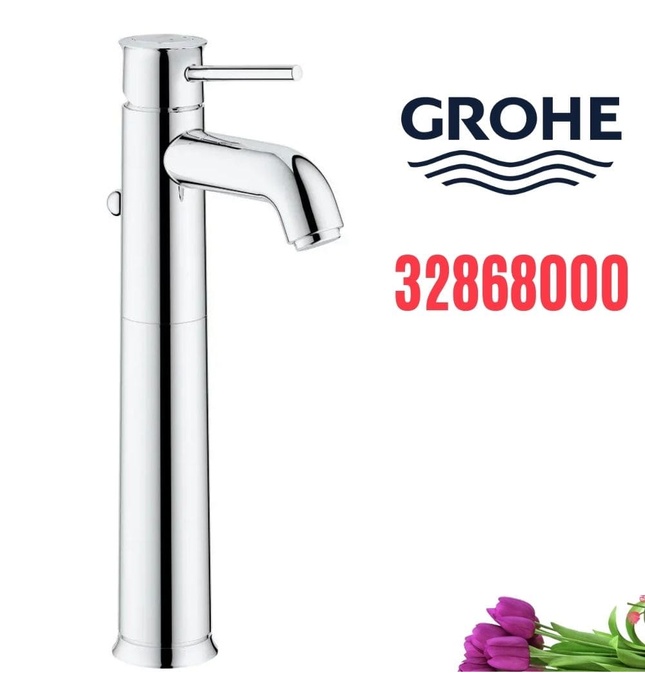 Vòi lavabo nóng lạnh cao GROHE 32868000