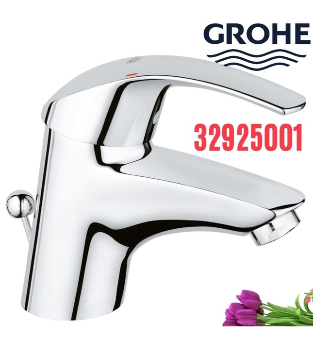Vòi chậu lavabo nóng lạnh thấp Grohe 32925001