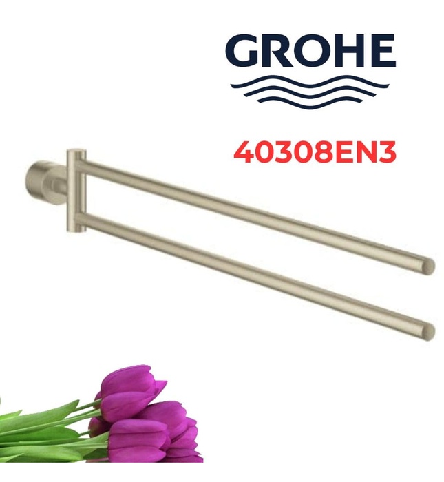 Thanh Treo Khăn Đôi Khẩu Đức Grohe 40308EN3