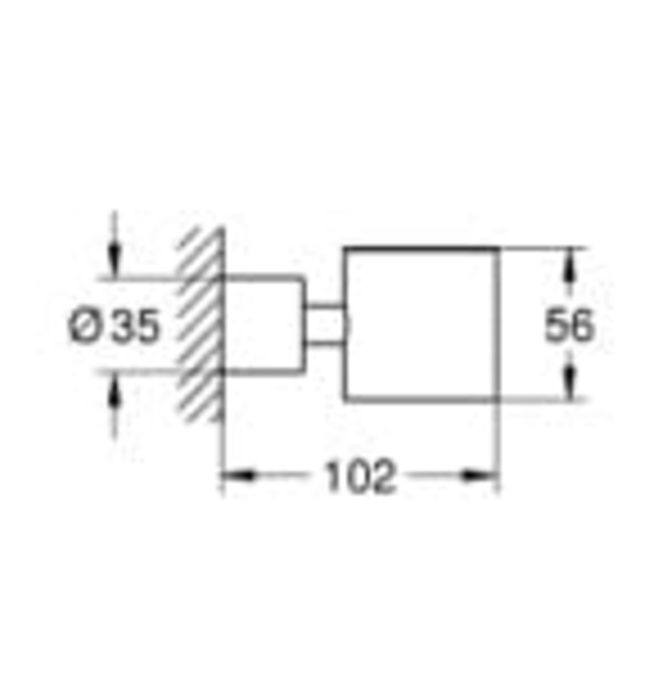 Kệ Cốc Đánh Răng Nhập Khẩu Đức Grohe 40884AL0