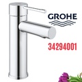 Vòi lavabo nóng lạnh 1 chân thấp GROHE 34294001