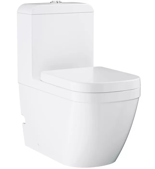 Bàn cầu 1 khối nắp êm xả nhấn GROHE 39119001