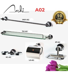 Bộ Phụ Kiện inox 304 5 món Archi A02