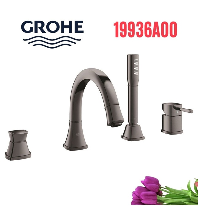Vòi sen bồn tắm gắn thành 4 chân GROHE 19936A00