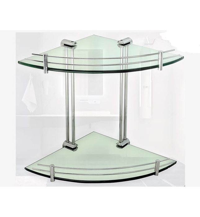 Kệ kính góc để đồ 2 tầng Archi G02-R1