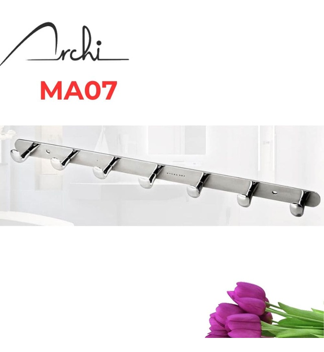 Móc Áo Treo Tường 7 Vấu Archi MA07