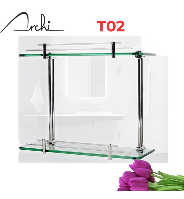 Kệ kính để đồ 2 tầng Archi T02
