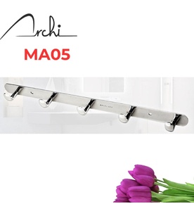 Móc Áo Treo Tường 5 Vấu Archi MA05