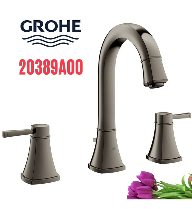 Vòi sen bồn tắm nóng lạnh 3 chân GROHE 20389A00