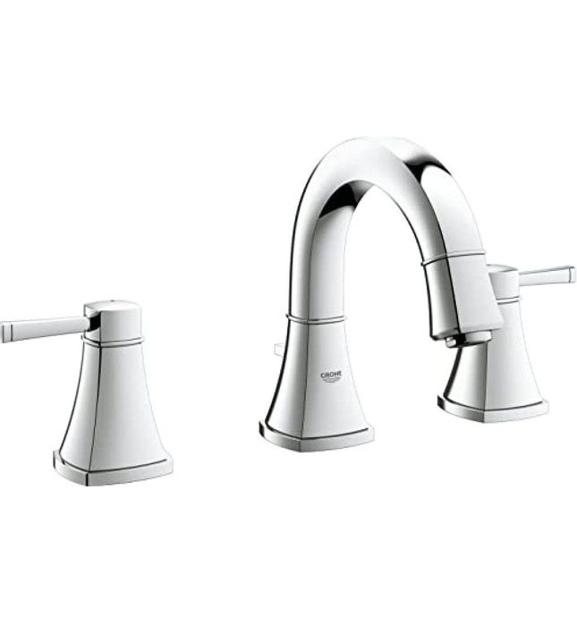Vòi Nóng Lạnh Lavabo 3 Chân Gắn Chậu GROHE 20417IG0