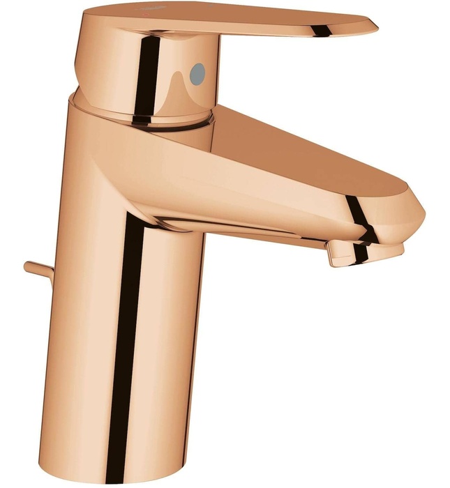 Vòi lavabo nóng lạnh 1 chân thấp gắn chậu Grohe 33190DA2