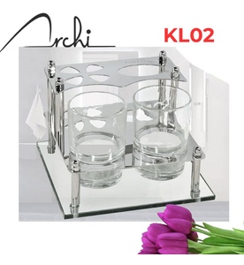 Kệ Cốc Đánh Răng Đôi Archi KL02