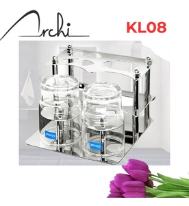 Kệ Cốc Đánh Răng Đôi Archi KL08