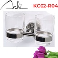Kệ Cốc Đánh Răng Đôi Archi KC02-R2